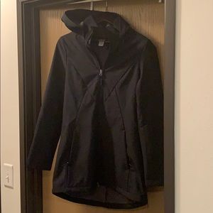 Champion soft shell women’s long black jacket s